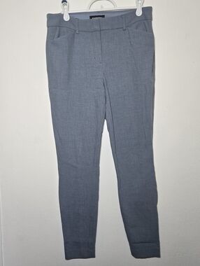 Express Women's Stretch + Skinny High Rise Dress Slacks Pants Black Size 6R Blue